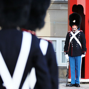 Changing of the Guards at Amalienborg Palace