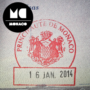 Monaco Passport Stamp