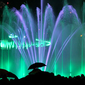 Dancing Fountain at the Multimedia Fountain Park