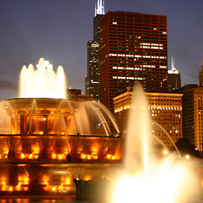 Buckingham Fountain Water Show