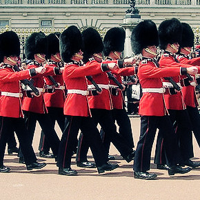 Changing of the Guards at Buckingham Palace