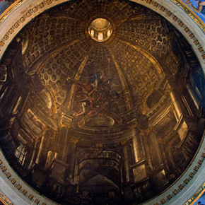 Church of St. Ignatius' "Dome" Illusion