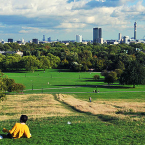 View of London from Primrose Hill